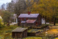 2024 Autumn in New England Calendar-December-2024-Old Sturbridge Village Massachusetts