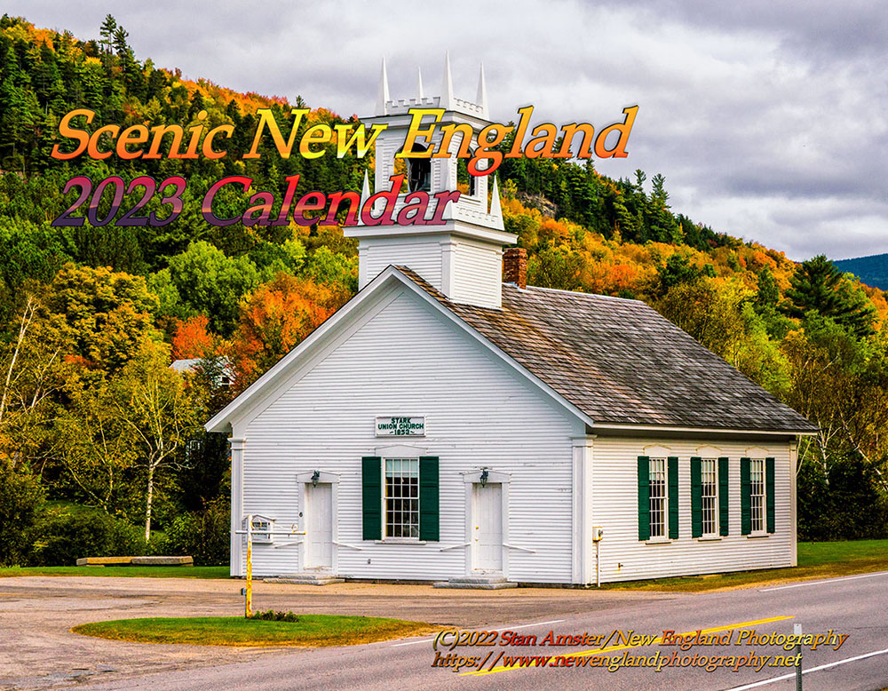 New England 2023 Calendar. Front Cover
